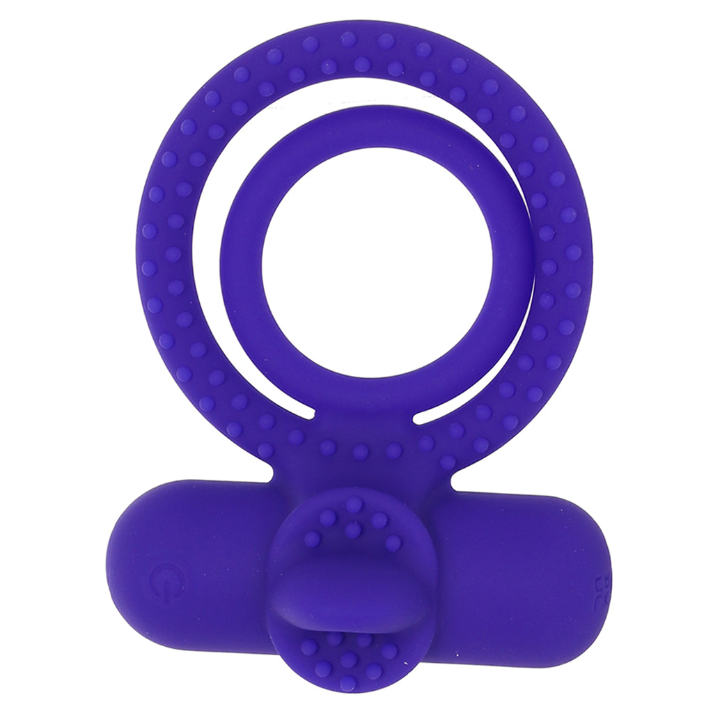 Dual Climaxer Vibrating Ring Cock Rings - Tophatter Daily Deals