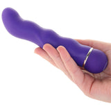 Posh Silicone Ripple Vibe in Purple Vibrators > G-Spot Vibrators - Tophatter Daily Deals