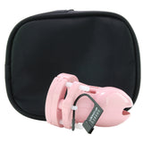2.5 Inch Locking Male Chastity Device in Pink Bondage and Fetish > Cock and Ball Devices - Tophatter Daily Deals
