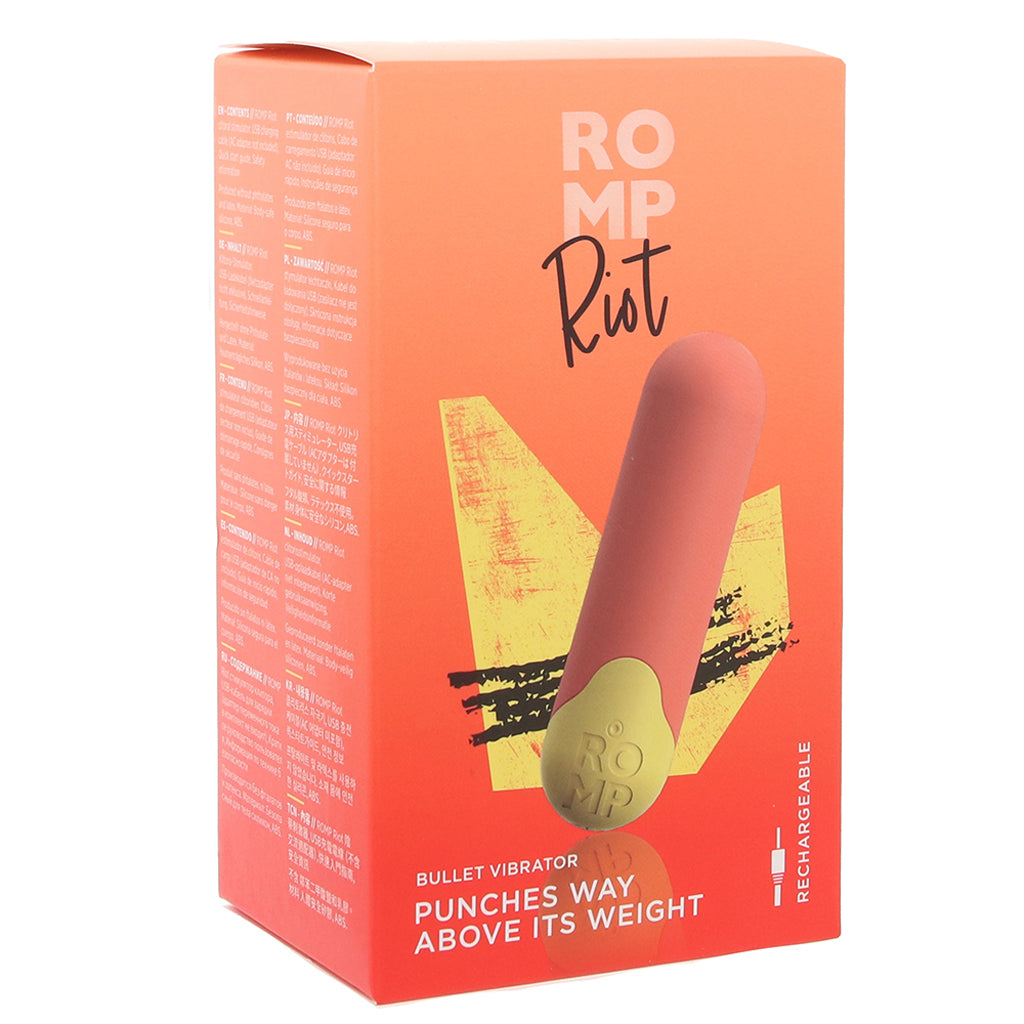 Romp Riot Bullet Vibe - Tophatter's Adult Sex Toys Online Vibrators > Bullet and Egg Vibrators - Tophatter Daily Deals