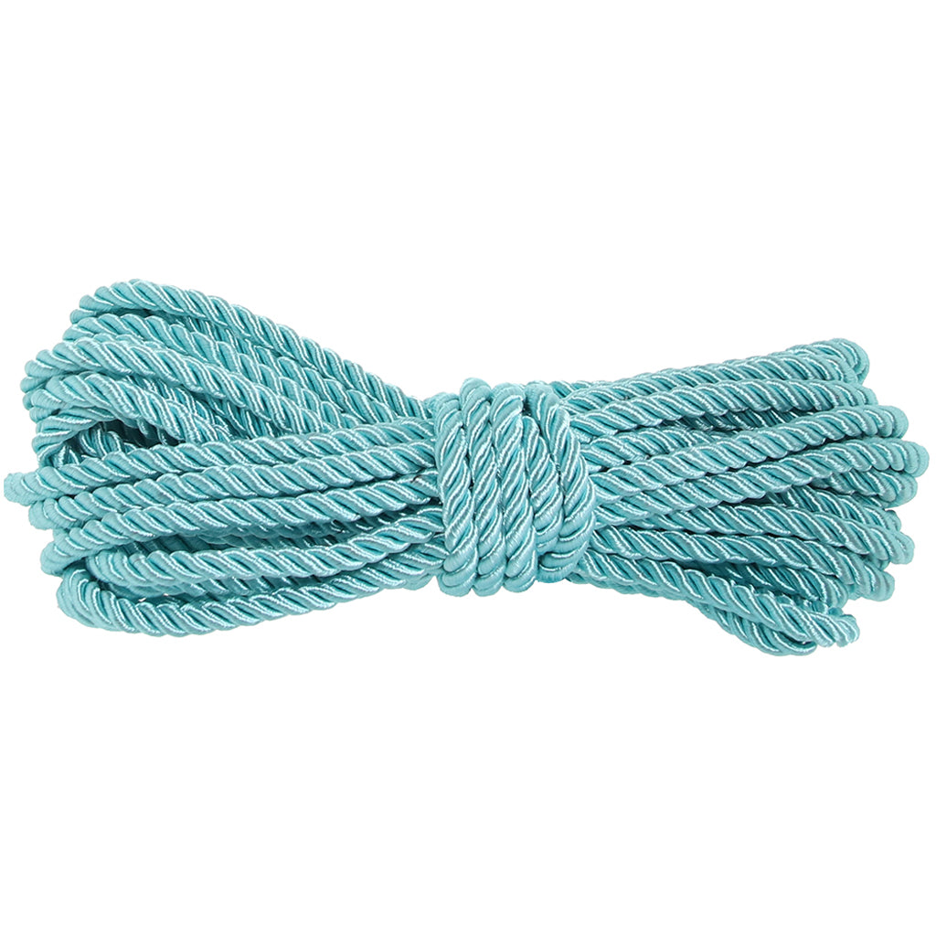 Ouch! 32.8'/10m Bondage Rope in Blue - Tophatter's Adult Sex Toys Online Bondage and Fetish > Restraints - Tophatter Daily Deals