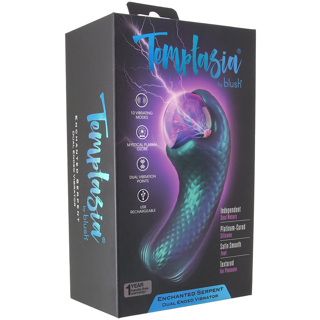 Temptasia Enchanted Serpent Mystical Globe Vibe Vibrators > Clitoral Stimulators - Tophatter Daily Deals
