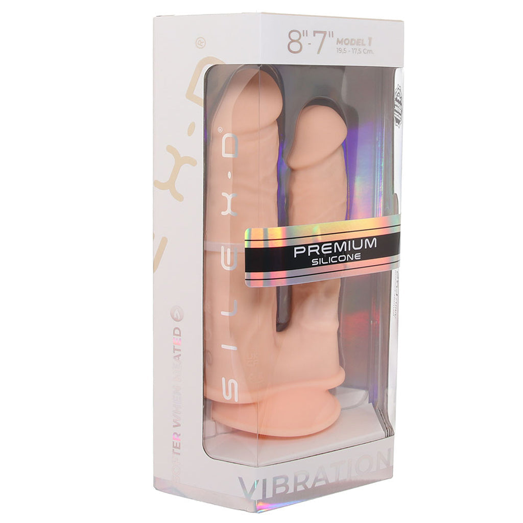 SILEX-D Model 1 Double Penetrator Dildo Vibe in Vanilla - Tophatter's Adult Sex Toys Online Dildo Sex Toys > Double Ended Dildos - Tophatter Daily Deals