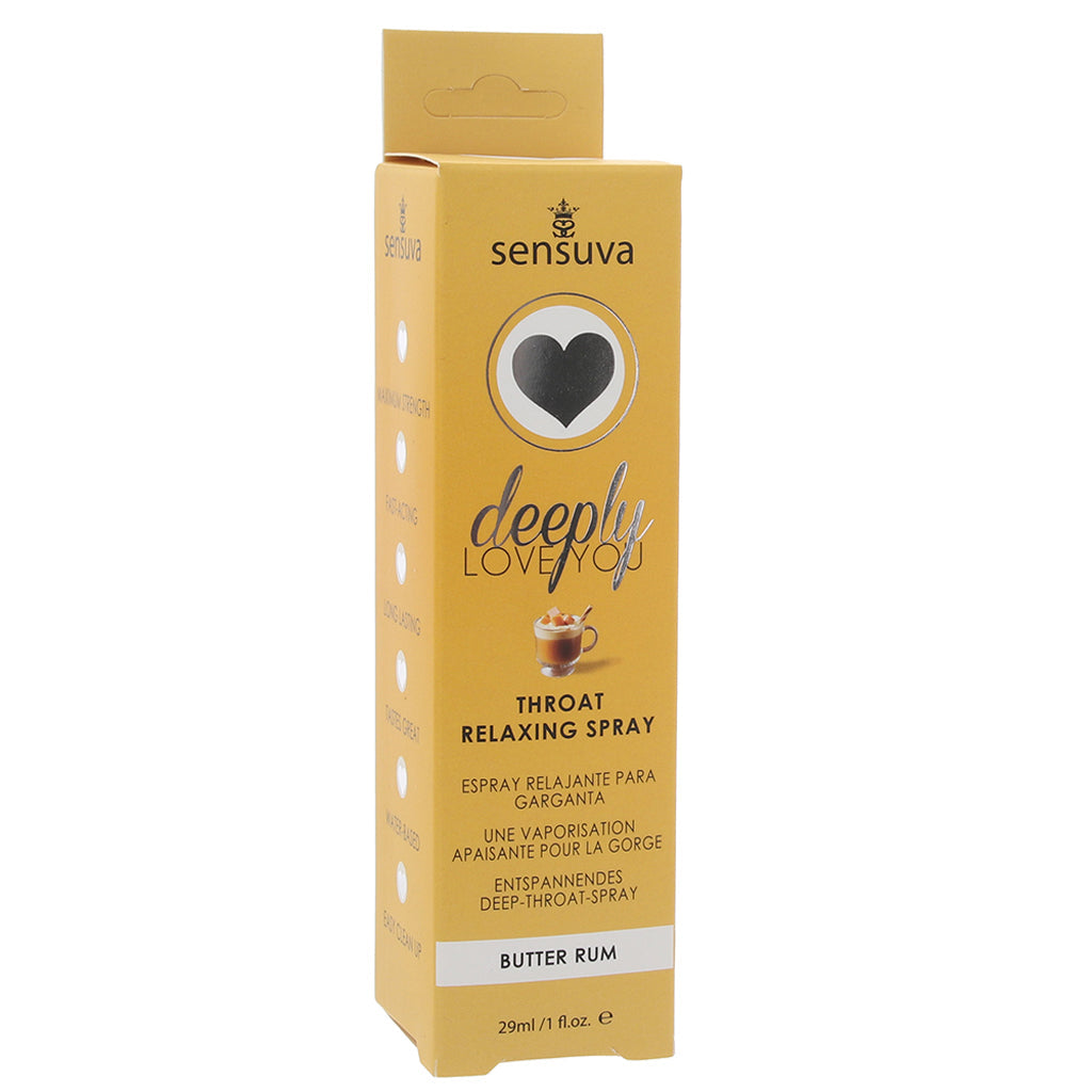 Deeply Love You Throat Relaxer 1oz/29ml in Butter Rum - Tophatter's Adult Products Lubes and Lotions > Female Enhancement - Tophatter Daily Deals