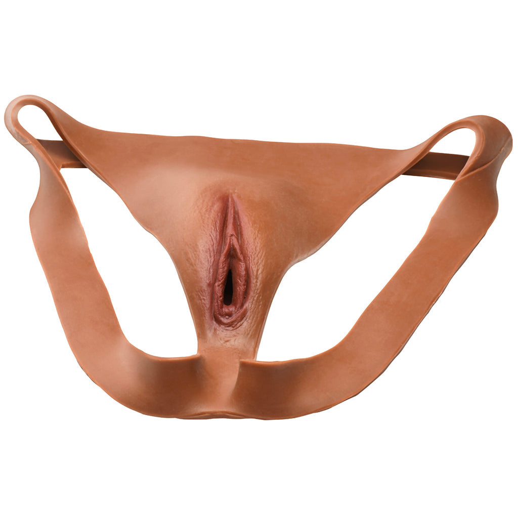 Master Series Pussy Strap Silicone Jockstrap in Dark Sexual Wellness > Gender Expression and Affirmation - Tophatter Daily Deals
