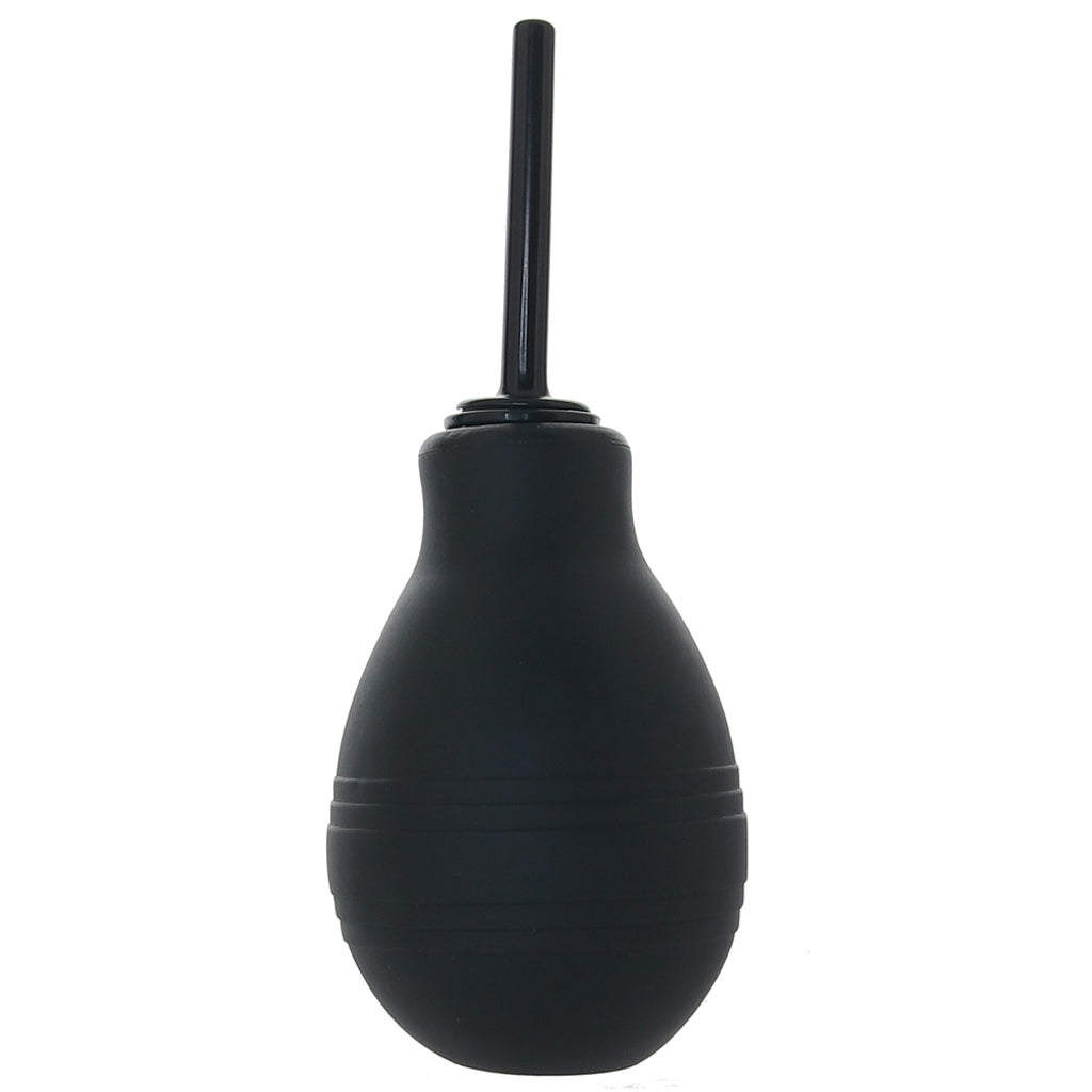 One-Way Anal Douche in Black - Tophatter's Adult Products Anal Sex Toys > Douche and Enema - Tophatter Daily Deals