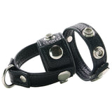 Blue Line Cock Ring with 1 Inch Ball Stretcher Bondage and Fetish > Cock and Ball Devices - Tophatter Daily Deals