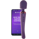 Love Distance Grasp App Controlled Wand - Tophatter's Adult Sex Toys Online Vibrators > Wands - Tophatter Daily Deals
