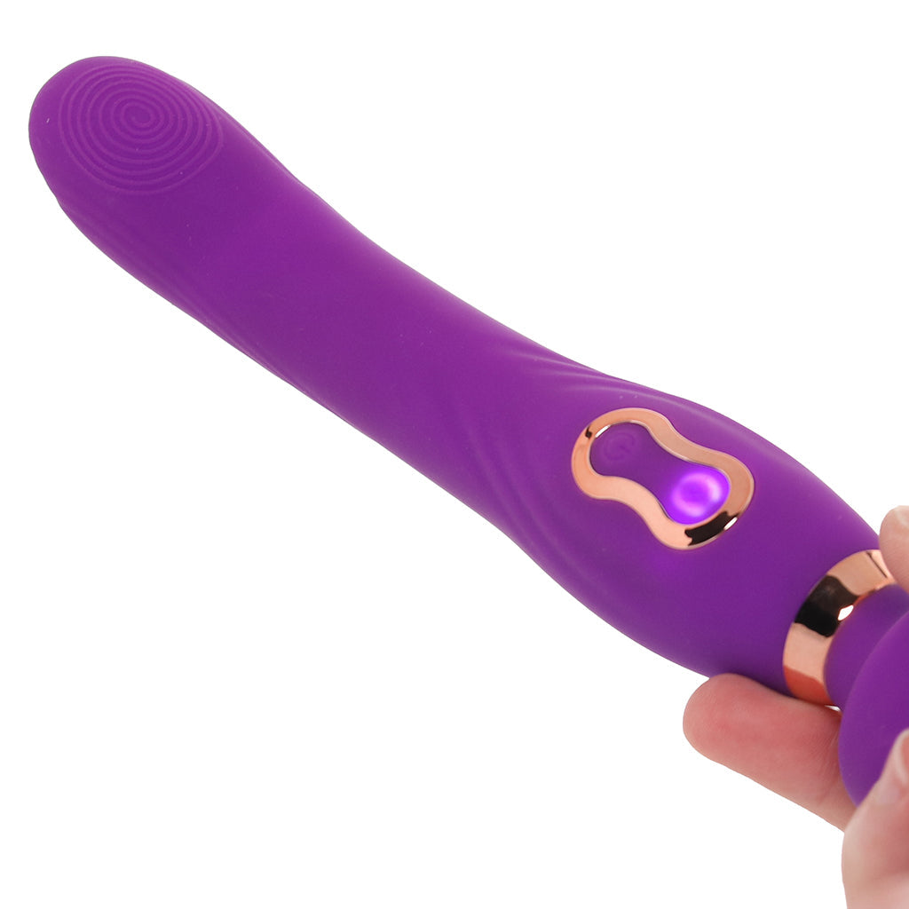 The Beat Dual Pleasure Wand Vibrators > Wands - Tophatter Daily Deals