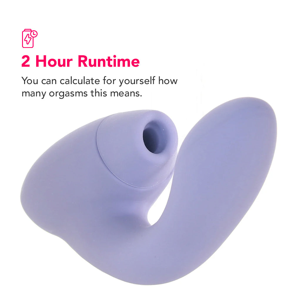 Womanizer Duo 2 Clitoral & G-Spot Stimulator in Lilac Vibrators > Clitoral Suction & Stimulation - Tophatter Daily Deals