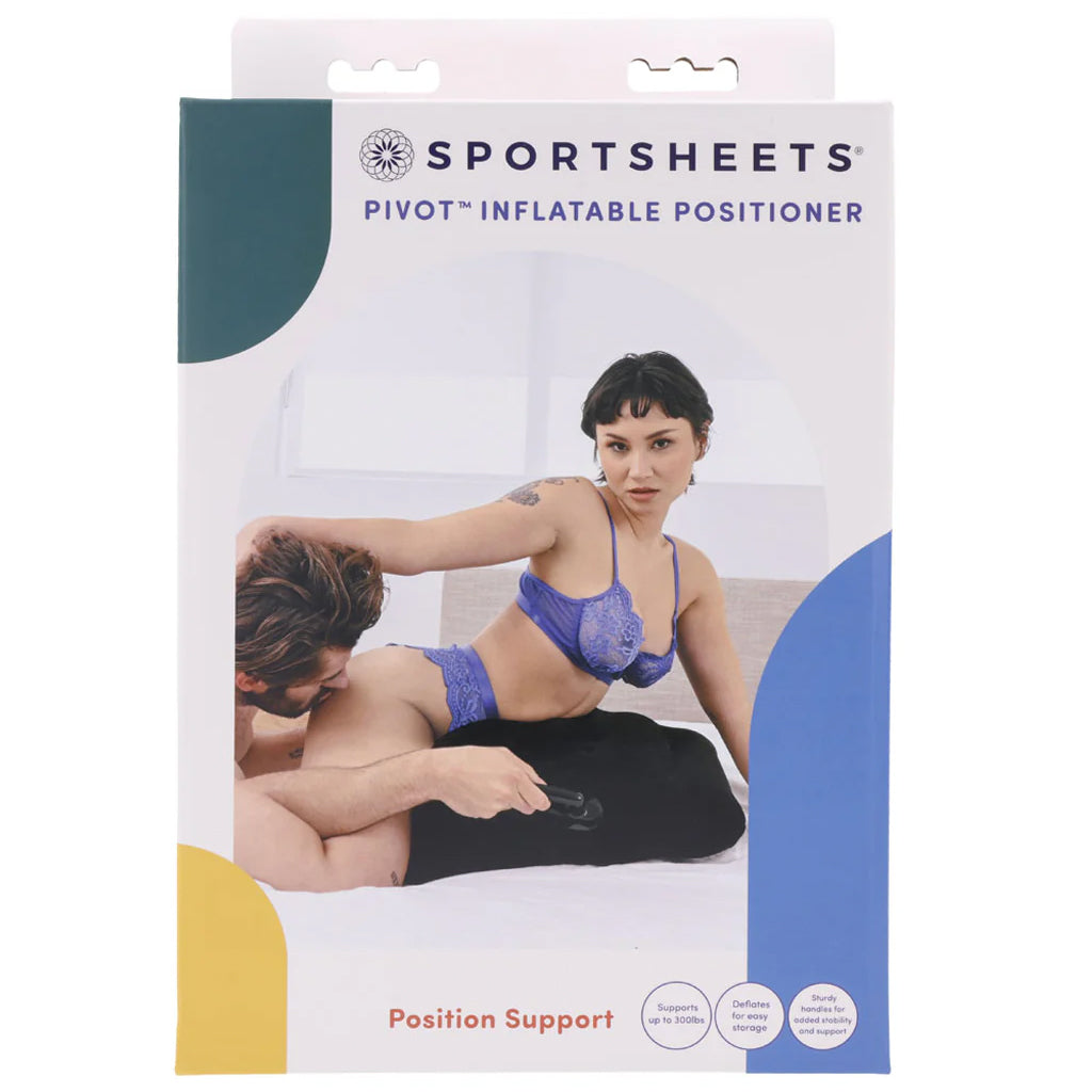 Pivot Inflatable Positioner Wedge Sex Furniture - Tophatter Daily Deals