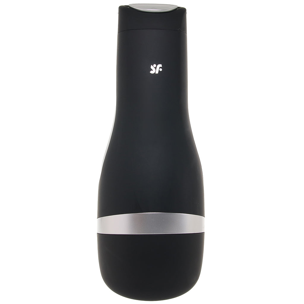 Satisfyer Men Classic Silver Masturbator Male Masturbators > Self-Contained Strokers - Tophatter Daily Deals