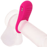 Basic Essentials Ridge Rider Vibrating Cock Ring - Tophatter's Vibrator Deals Online Cock Rings - Tophatter Daily Deals