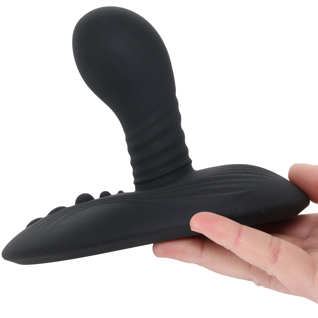 Playboy Sittin' & Spinnin' Grinder Vibe - Tophatter's Adult Sex Toys Online Vibrators > Grinder Sex Toys - Tophatter Daily Deals