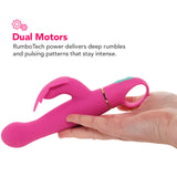 Aria Naughty AF 2.0 RumboTech Rabbit Vibe Vibrators > Rabbit Vibrators - Tophatter Daily Deals