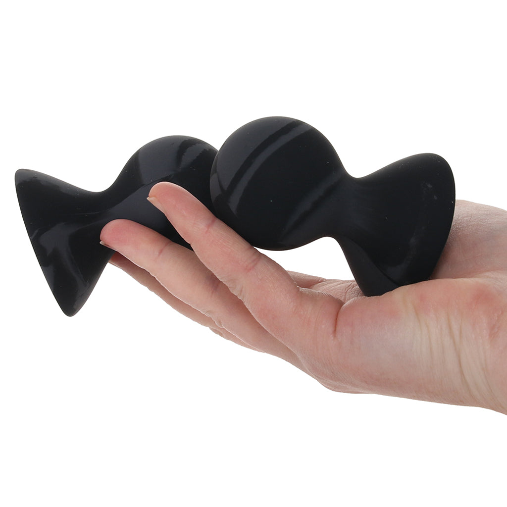 Velvet Noir Silicone Nipple Suckers - Tophatter's Adult Sex Toys Online Bondage and Fetish > Nipple Stimulators & Clamps - Tophatter Daily Deals