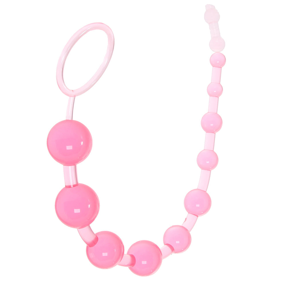 X-10 Anal Beads in Pink Anal Sex Toys > Anal Beads - Tophatter Daily Deals