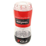 PDX Elite ViewTube See-Thru Stroker Male Masturbators > Self-Contained Strokers - Tophatter Daily Deals