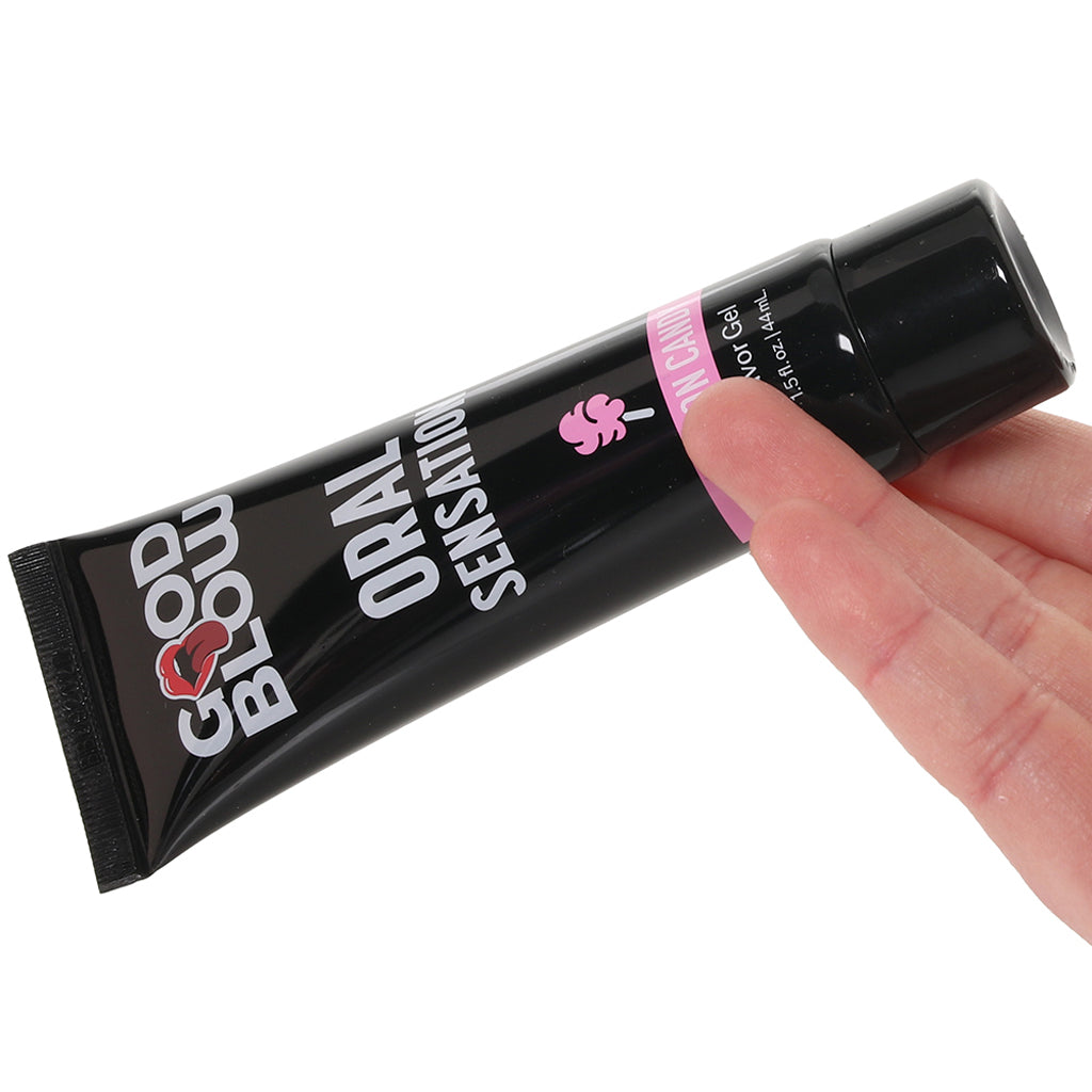 Good Blow Oral Sensation Gel 1.5oz/44.4ml in Cotton Candy - Tophatter's Adult Products Lubes and Lotions > Female Enhancement - Tophatter Daily Deals