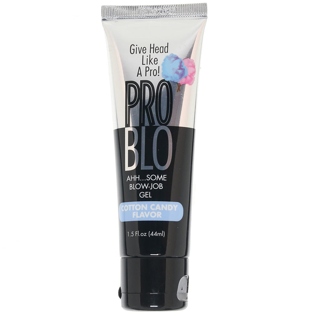 Pro Blo Flavored Oral Gel 1.5oz/44ml in Cotton Candy - Tophatter's Adult Sex Toys Online Lubes and Lotions > Female Enhancement - Tophatter Daily Deals