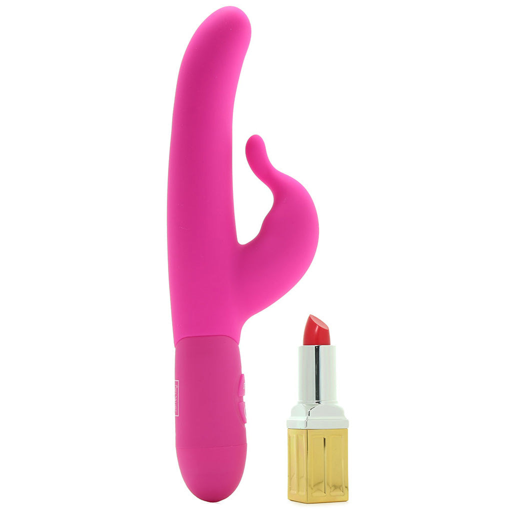 Posh 10-Function Silicone Teasing Tickler Vibe in Pink Vibrators > Rabbit Vibrators - Tophatter Daily Deals