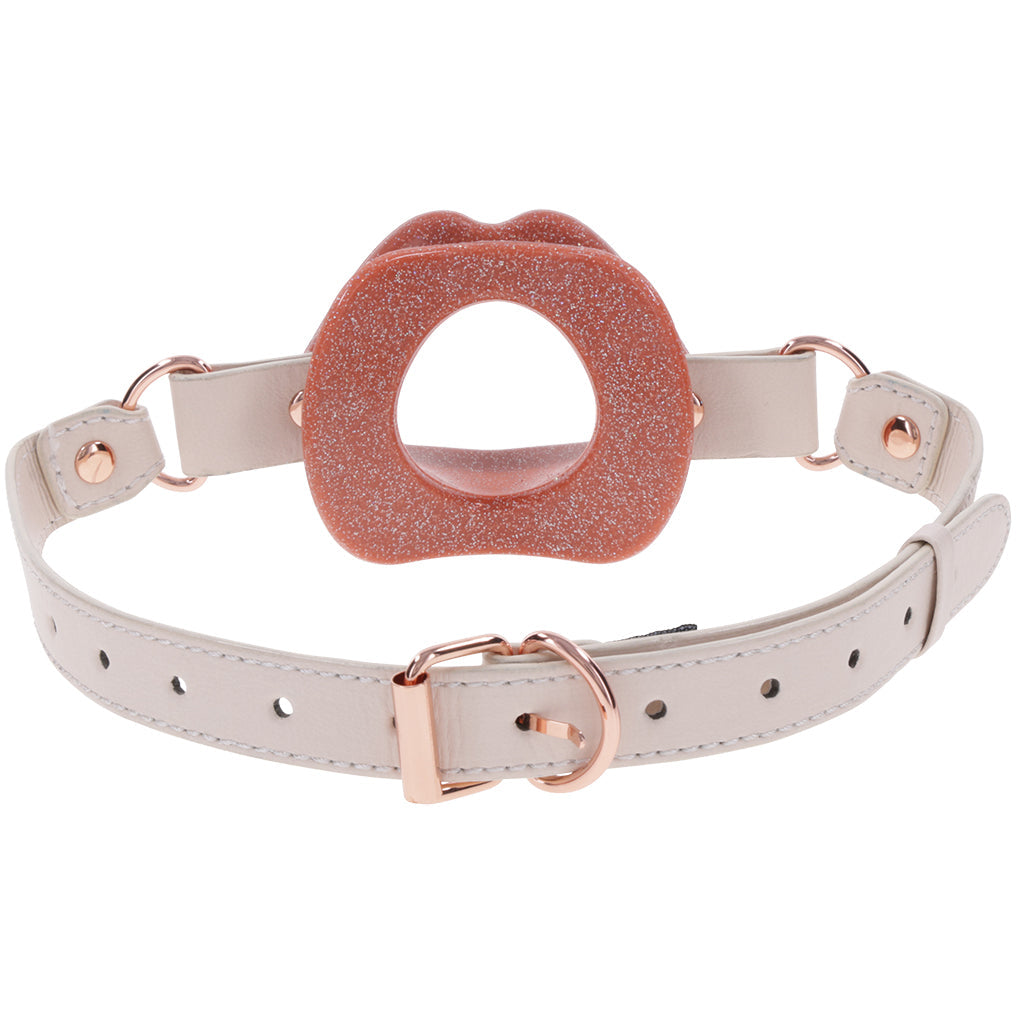 S&M Peaches 'n CreaMe Silicone Lips Gag Bondage and Fetish > Ball Gags & Mouth Restraints - Tophatter Daily Deals