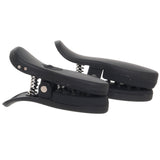 Master Series Dark Grip Vibrating Nipple Clamps - Tophatter's Adult Sex Toys Online Bondage and Fetish > Nipple Stimulators & Clamps - Tophatter Daily Deals