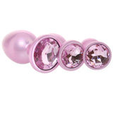 Rear Assets 3 Piece Metal Plug Set Anal Sex Toys > Butt Plugs - Tophatter Daily Deals