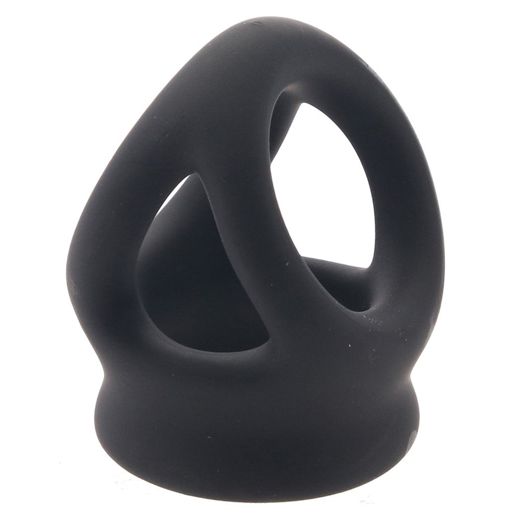 Alpha Dual Liquid Silicone Cage & Ring - Tophatter's Adult Products Bondage and Fetish > Cock and Ball Devices - Tophatter Daily Deals