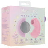 Play with Me Pout & Play Compact Dual Vibe Vibrators > Clitoral Stimulators - Tophatter Daily Deals