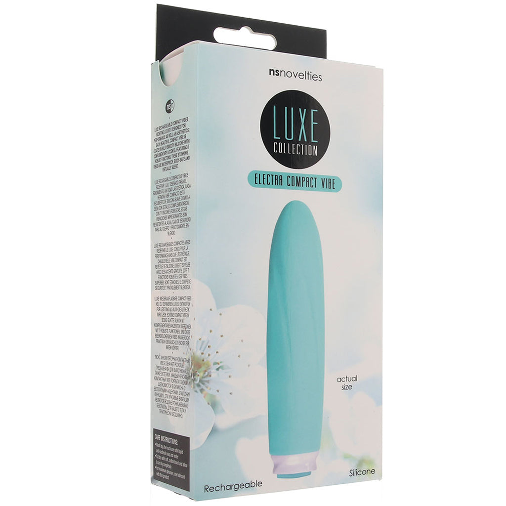 Electra Compact Vibe in Turquoise Vibrators > Clitoral Stimulators - Tophatter Daily Deals