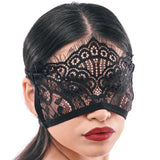 S&M Veiled Vision Lace Blindfold Bondage and Fetish > Pleasure Masks and Dress Up Play - Tophatter Daily Deals