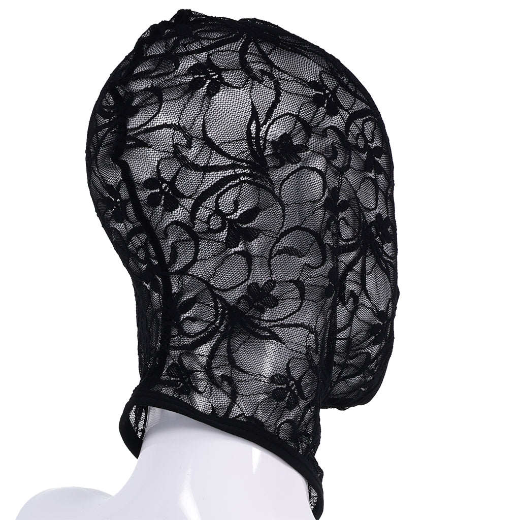 Sex & Mischief Lace Hush Hood Bondage and Fetish > Tools & Accessories - Tophatter Daily Deals