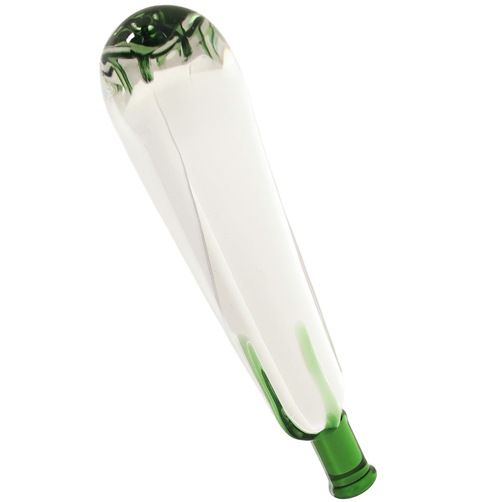 gläs Eggplant Ecstacy Glass Dildo Dildo Sex Toys > G-Spot Dildos - Tophatter Daily Deals