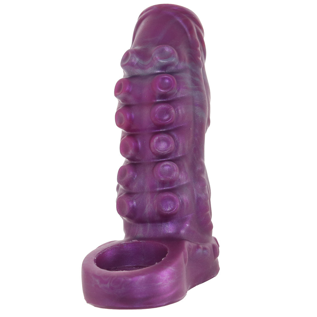 Creature Cocks Tentacle Squirting Enhancer in Purple - Tophatter's Adult Sex Toys Online Male Enhancement > Extenders and Sleeves - Tophatter Daily Deals