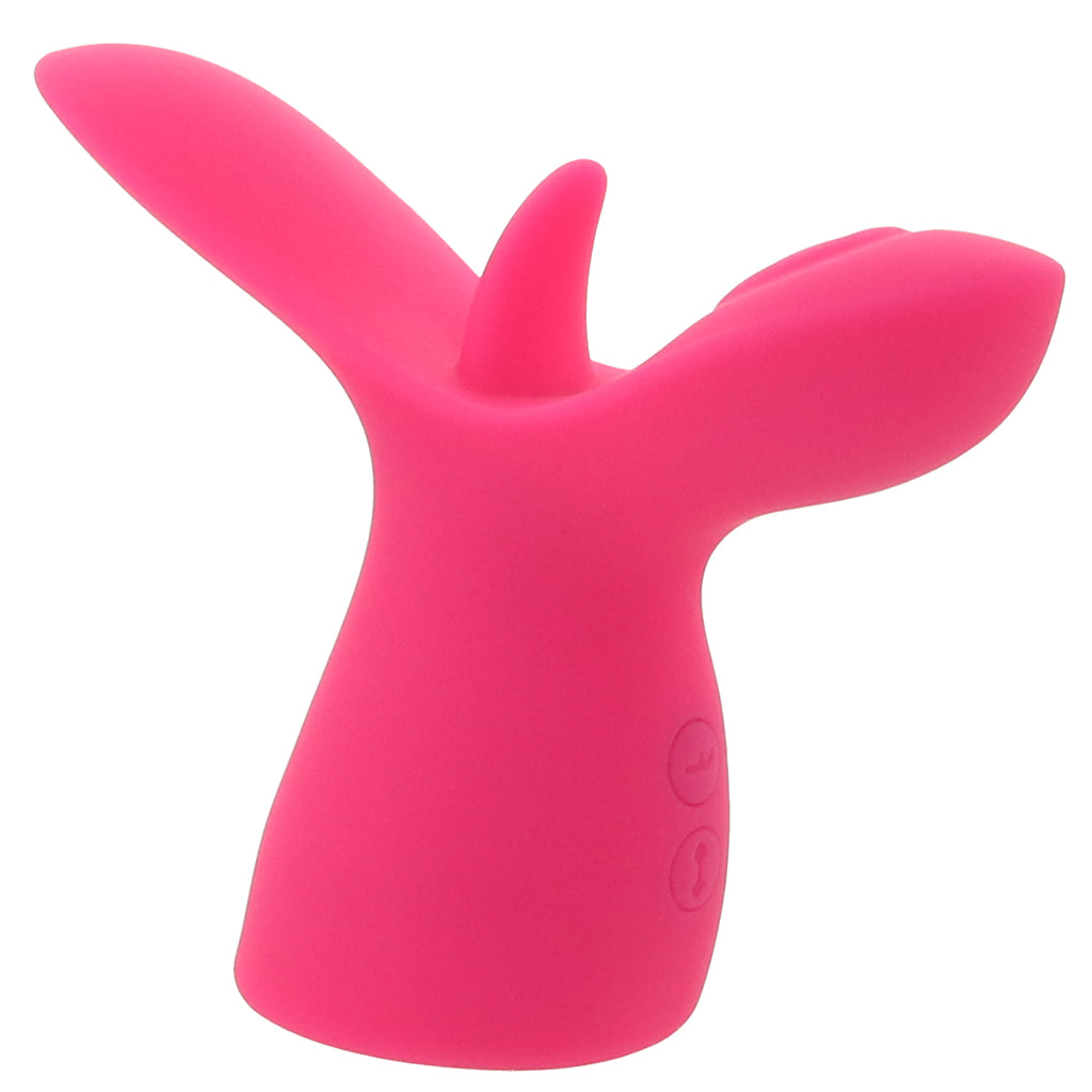 Oasis Silicone Licking Thumping Vibe Vibrators > Clitoral Stimulators - Tophatter Daily Deals