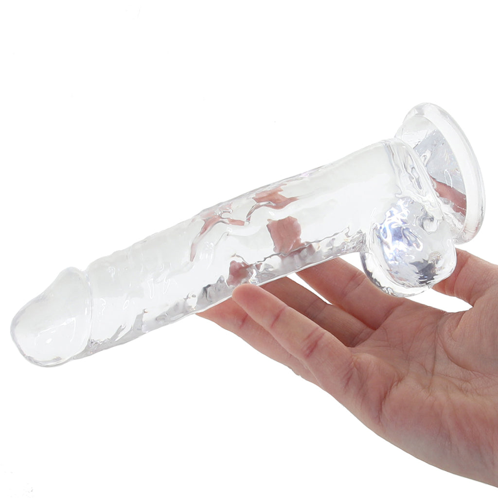 Naturally Yours 7 Inch Crystalline Dildo in Clear - Tophatter's Adult Products Dildo Sex Toys > Realistic Dildos - Tophatter Daily Deals