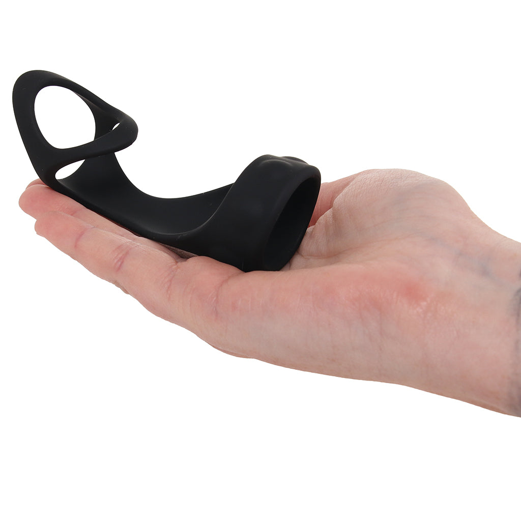 Enhancer Textured Cock Strap & Ball Stretcher - Tophatter's Adult Sex Toys Online Male Enhancement > Extenders and Sleeves - Tophatter Daily Deals