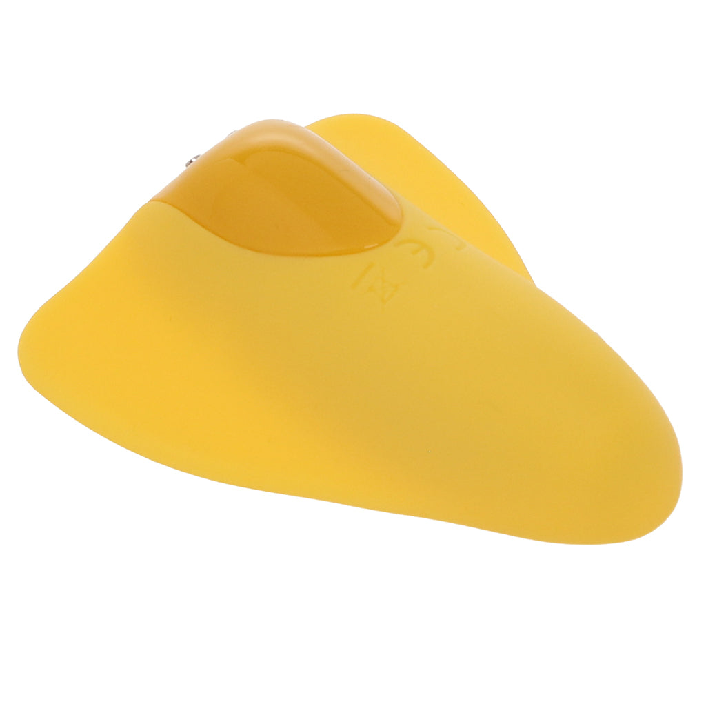 Satisfyer High Fly Finger Vibe in Yellow Vibrators > Clitoral Stimulators - Tophatter Daily Deals