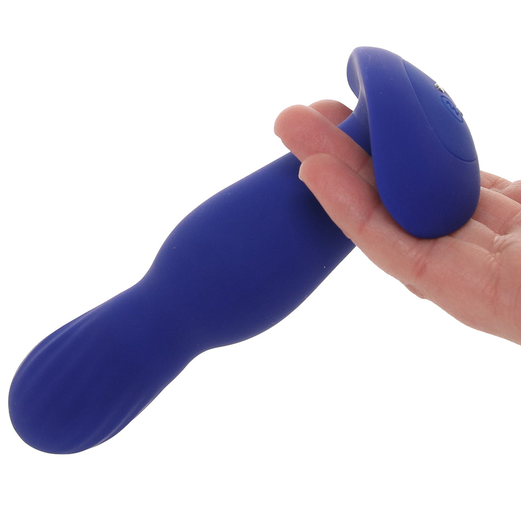 A-Play Expander 5.75 Inch Vibrating Plug in Royal Blue Anal Sex Toys > Anal Vibrators - Tophatter Daily Deals