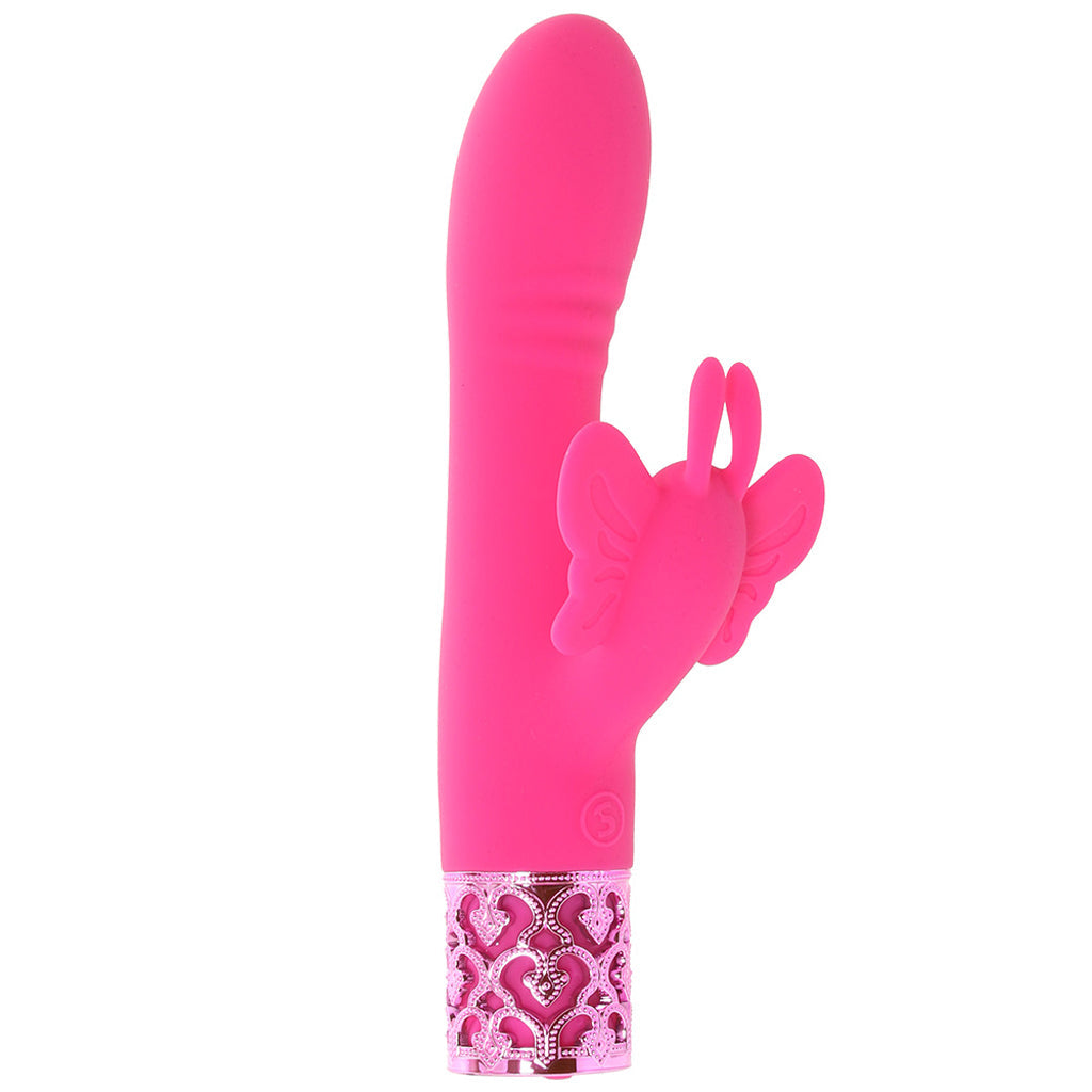 Royal Gems Monarch Vibe in Pink Vibrators > Rabbit Vibrators - Tophatter Daily Deals