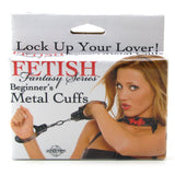 Fetish Fantasy Beginner's Metal Cuffs Bondage and Fetish > Wrist and Ankle Cuffs - Tophatter Daily Deals