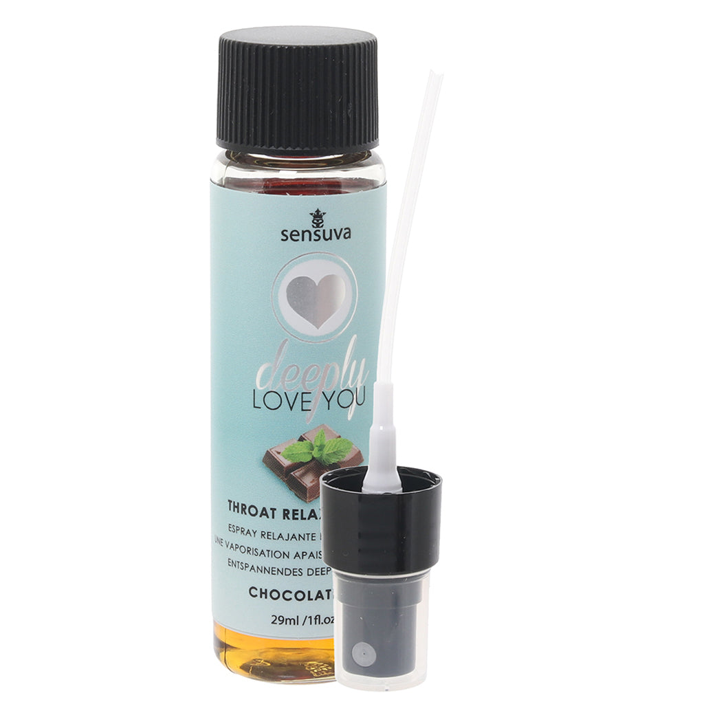 Deeply Love You Throat Relaxer 1oz/29ml in Chocolate Mint Lubes and Lotions > Sexual Stimulants - Tophatter Daily Deals