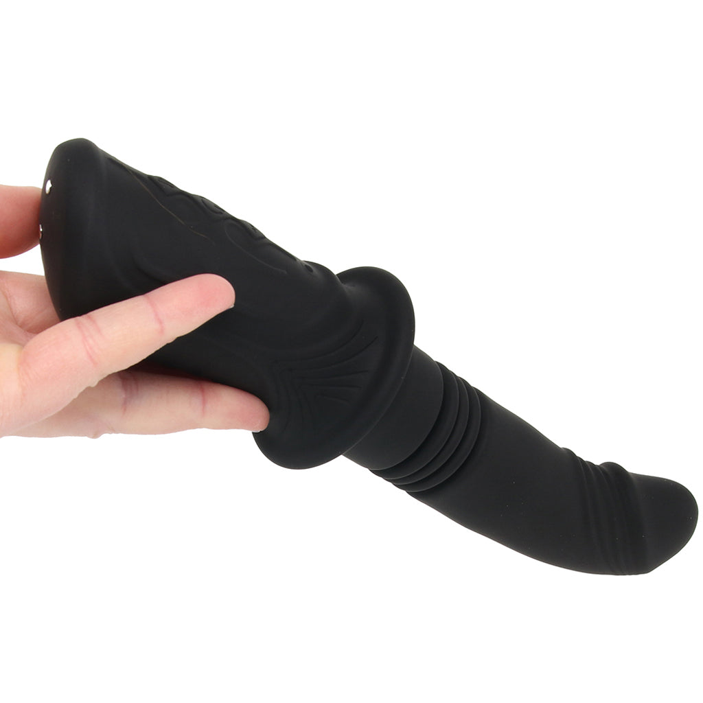 Master Series Power Thrust Thrusting Silicone Vibe - Tophatter's Vibrator Deals Online Vibrators > G-Spot Vibrators - Tophatter Daily Deals