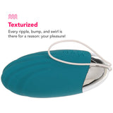 Oval Office Egg Vibe with Remote in Teal Vibrators > Bullet and Egg Vibrators - Tophatter Daily Deals