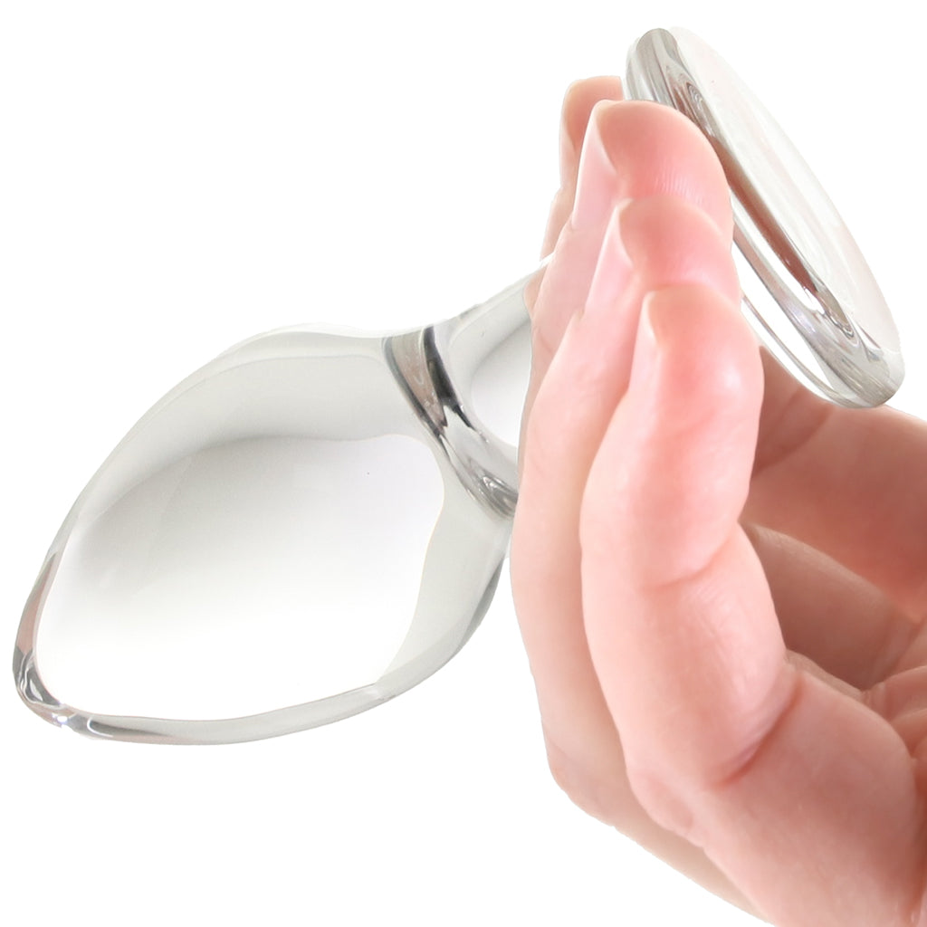 Clarity Utopian Trinity Glass Butt Plug Set Anal Sex Toys > Butt Plugs - Tophatter Daily Deals