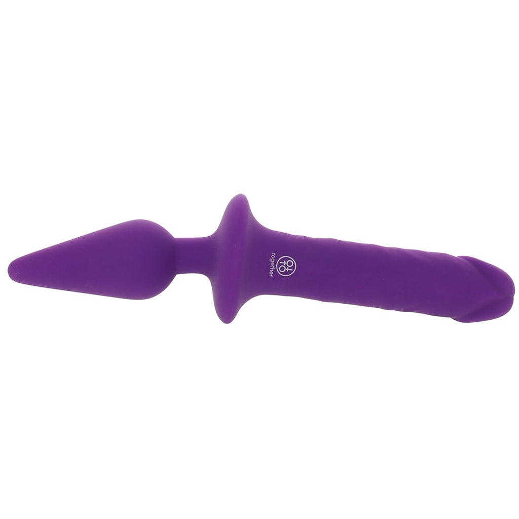 Together Double Pleasure Dildo and Butt Plug Dildo Sex Toys > Double Ended Dildos - Tophatter Daily Deals