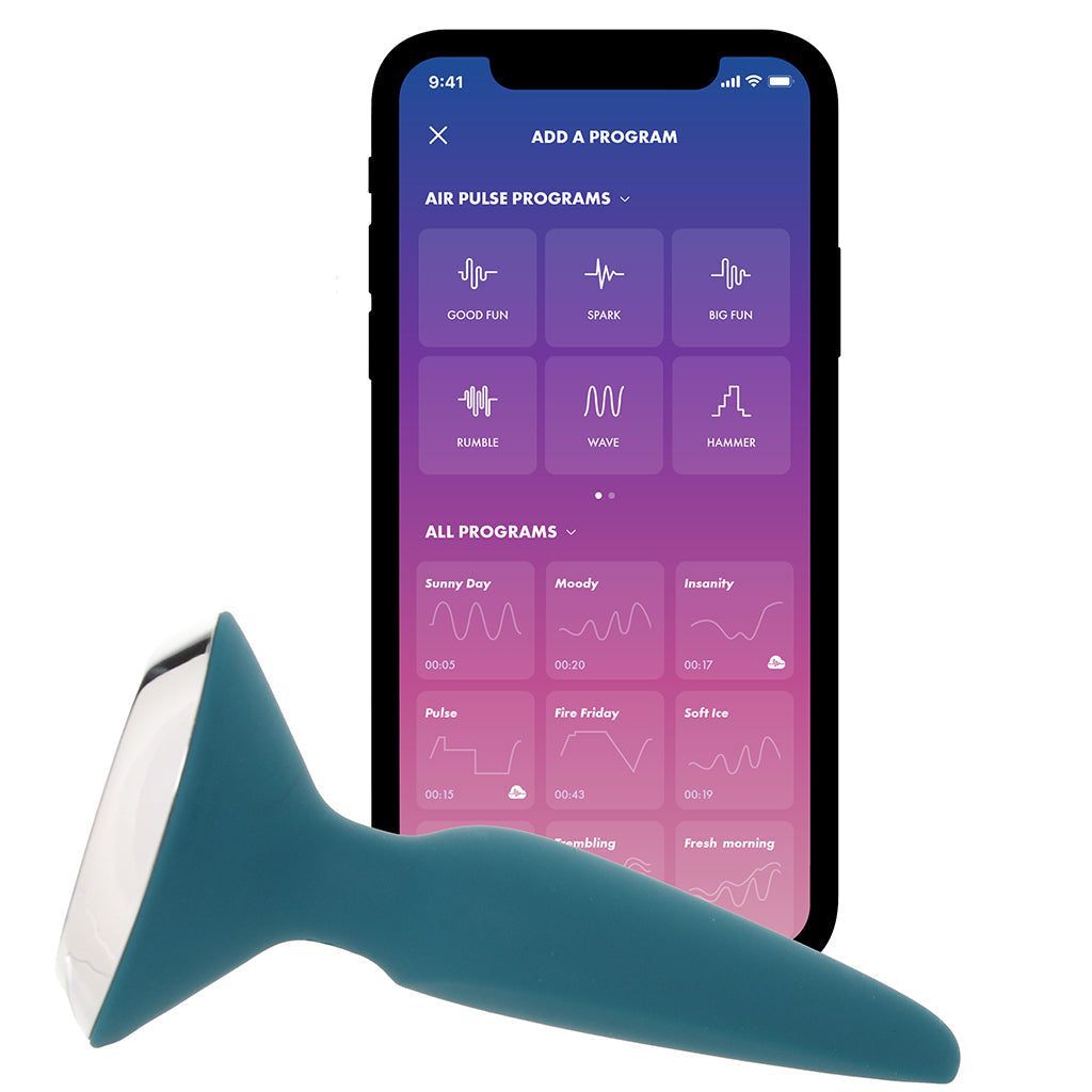 Satisfyer Plug-ilicious 1 Anal Vibe in Petrol Anal Sex Toys > Butt Plugs - Tophatter Daily Deals