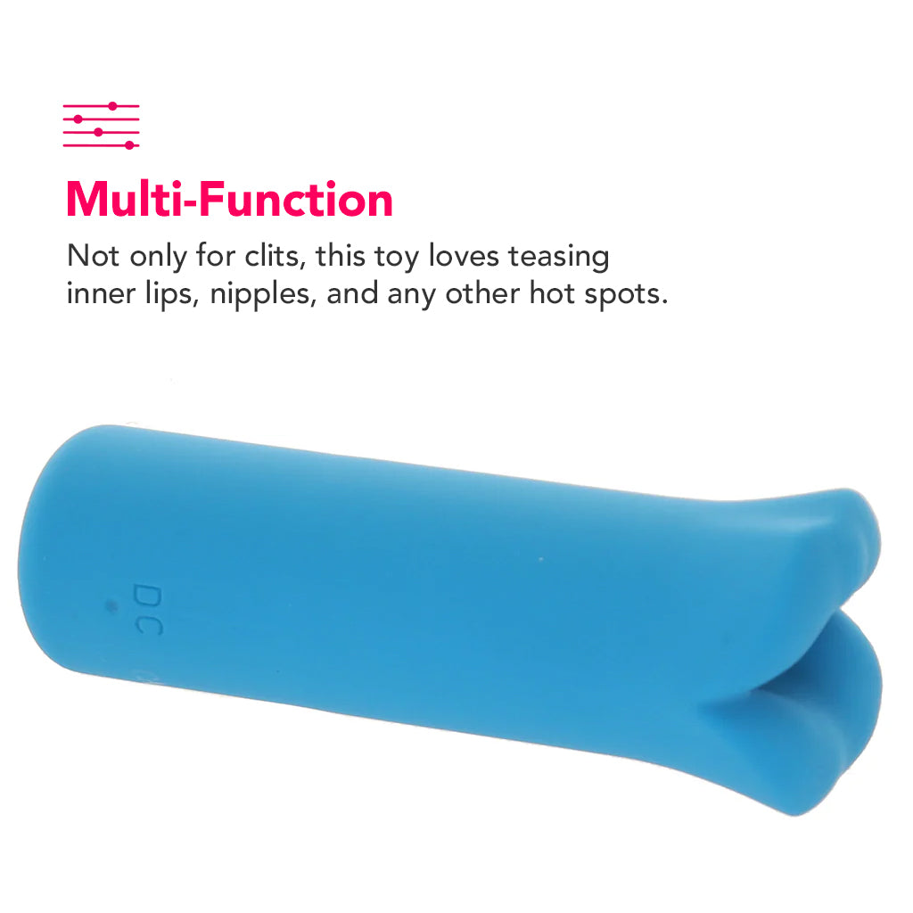 Kyst Lips Mini Vibe in Blue - Tophatter's Adult Products Vibrators > Clitoral Stimulators - Tophatter Daily Deals