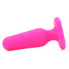 All About Anal Seamless Silicone 3 Inch Butt Plug in Pink Anal Sex Toys > Anal Beads - Tophatter Daily Deals